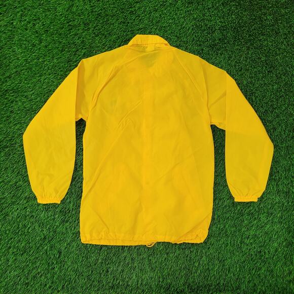 Vintage 60s Champion Coach Jacket XS/S 19x29 Yellow - Picture 2 of 14